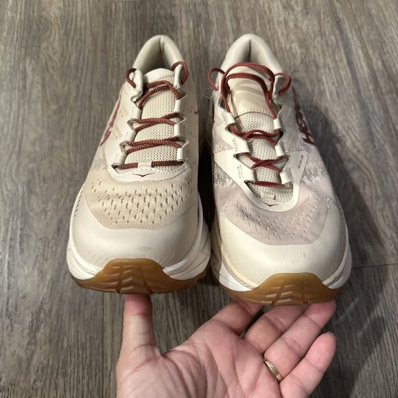 Hoka One One Skyline Float X Men 10 Shifting Sand Eggnog Athletic Hiking SAMPLE main image 9